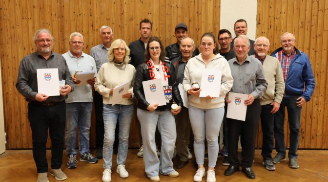 TSV ehrt langjährige Mitglieder